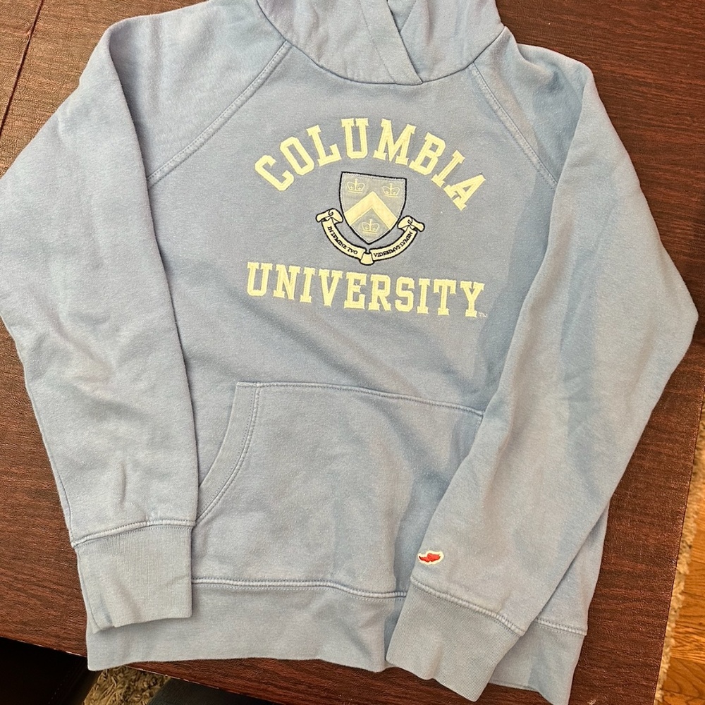 Columbia University hoodie pocket sweatshirt